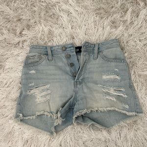 hollister denim shorts